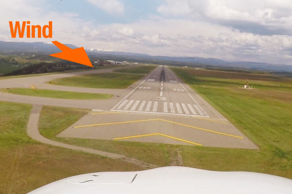 最後に、横風補正を忘れないこと